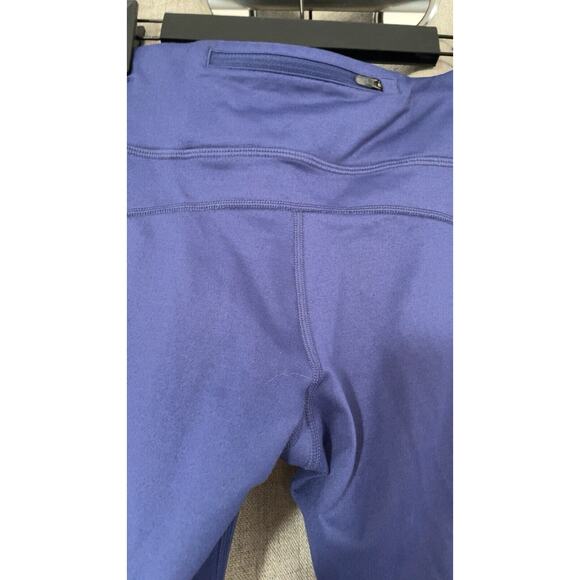 Nike Epic Run Leggings Womens Purple Mid Rise Tight Fit Crop Pants Dri-Fit Sz Sm - Picture 5 of 7